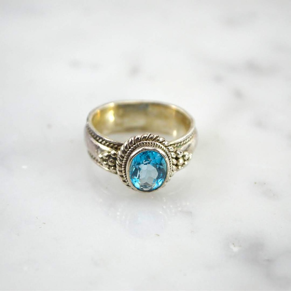 STERLING SILVER RING #163-10 - Picture 2 of 4